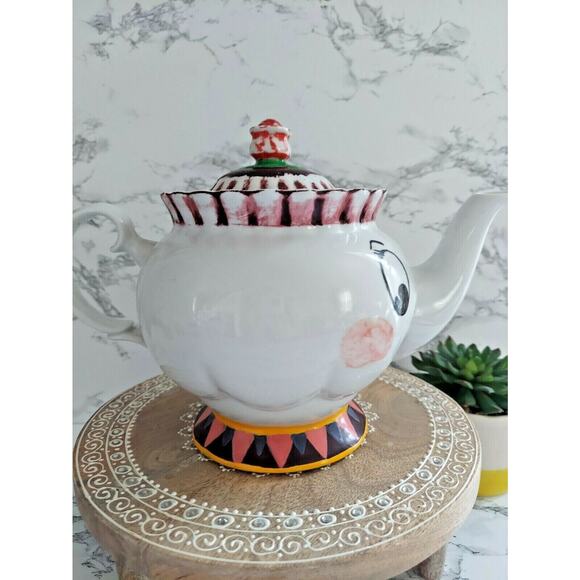 Chodziez Disney Mrs. Potts Teapot Beauty & The Beast Vintage RARE - Picture 3 of 8